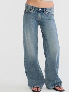 Aeropostale Light Wash Wide-Leg Jeans